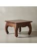 KADIMA DESIGN Couchtisch | Sheesham, 60cm, Massivholz, Dunkelbraun