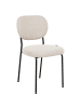 Beliani 2er-Set Esszimmerstuhl LOLETA in Beige