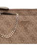 Guess Noelle II Schultertasche 24 cm in latte logo-brown