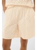 SAINT TROPEZ Shorts RafaelleSZ Gerade Passform in Pearled Ivory