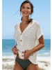 LASCANA Kapuzenshirt in creme