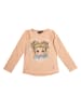 KOROSHI LANGÄRMELIGES MÄDCHEN T-SHIRT in LACHS