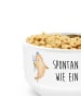 Mr. & Mrs. Panda Smoothie Bowl Sternzeichen Wassermann mit Spruch in Weiß
