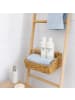 relaxdays Aufbewahrungskorb in Natur - (B)42x (H)14 x (T)16 cm