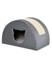 Pawhut Katzenhöhle Grau Spanplatte