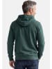 Redmond Sweatjacke / Hoodie Basic in Dunkelblau / dunkelgrün