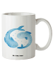 Mr. & Mrs. Panda XL Tasse Sternzeichen Fische ohne Spruch in Weiß