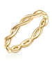 Glanzstücke München Ring aus Sterling Silber in gelbgold