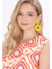 IZIA Women Earrings in Yellow