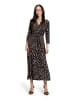 Betty Barclay Midikleid mit Raffung in Braun/Beige