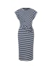 Cloud5ive Day Dress in white/navy
