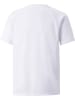 Puma Sportshirt "TeamLIGA Striped Jersey Jr" in Weiß