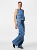 Pieces Top in Medium Blue Denim