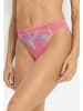 LASCANA String in pink-multicolor