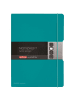 Herlitz Notizheft Flex PP A4 liniert/kariert Caribbean Turquoise 2x40 Blatt