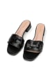 Wittchen Faux leather sandals in Black
