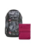 Coocazoo MATE Bubble Brush, inkl. Tablet-Tasche, 2-teilig in Rosa