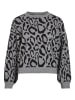 Vila Pullover in Medium Grey Melange