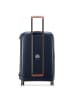 Delsey Moncey 4-Rollen Trolley 69 cm in tinte blau