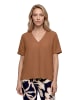 Betty Barclay Blusenshirt kurzarm in Classic Nougat