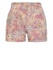 Queen Kerosin Queen Kerosin QUEEN KEROSIN Damen Shorts mit hawaiianischem All-Over-Muster in coral