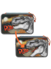Depesche 3-Fach Federtasche Roar Dino World in Bunt 20 x 13 cm