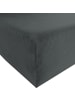 Bassetti Single-Jersey Spannbettlaken in anthrazit