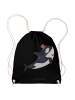 Mr. & Mrs. Panda Gym Bag Orca Zylinder ohne Spruch in Schwarz