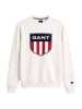 Gant Sweatshirt 'Retro Shield' in beige