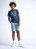 Petrol Industries Chino-Shorts Roadster in Blau