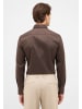 Eterna Hemd SLIM FIT in dunkelbraun