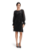 Vera Mont Cocktailkleid im Glitzer-Look in Schwarz