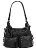 Samantha Look Shopper echt Leder in schwarz