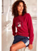 H.I.S Sweatshirt in rot