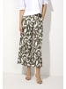 More & More Jerseyculotte in summer leaf print tundra olive