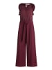 Vera Mont Jumpsuit mit Volant in Deep Dahlia