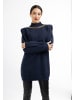 faina Damen Strickkleid in Marine