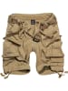 Brandit Short "Savage Vintage Shorts" in Beige