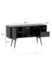 FineBuy Sideboards "FB100035" in Schwarz /