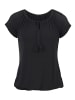 Vivance T-Shirt in mint-gemustert, schwarz