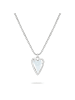 LIEBESKIND BERLIN Kette Glass Heart in silber