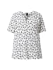 Ulla Popken Shirt in schneeweiß