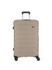 D&N Travel Line 4100 4 Rollen Trolley L 74 cm in taupe