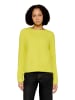 CARTOON Strickpullover mit Rundhalsausschnitt in Neon Yellow