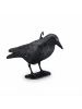 relaxdays 4 x Vogelschreck in Schwarz