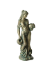 Beliani Gartenfigur TRYPOLIS in Grün - (W) 43 x (H) 115 x (L) 30 cm