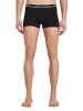 Tom Tailor Boxershorts 4er Pack in Schwarz / Grau melange