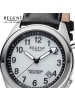 Regent Armbanduhr-Analog schwarz mittel (ca. 37,6mm) Regent Lederarmband