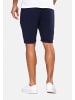 Threadbare Sweatshorts Ottoman in blau-schwarz