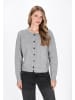 DreiMaster Women Cardigan in grey melange